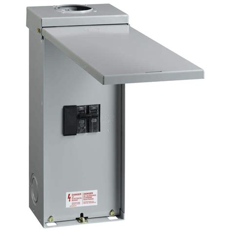 outdoor double pole electrical panel enclosure|60 amp outdoor breaker enclosure.